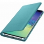 Samsung Galaxy S10+ LED Wallet Case EF-NG975PG Origineel - Groen
