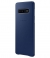 Samsung Galaxy S10 Leather Cover EF-VG973LN - Blauw (Bulk)