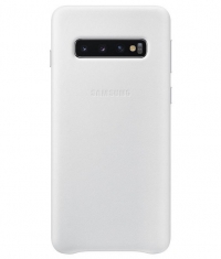 Samsung Galaxy S10 Leather Cover EF-VG973LW Origineel - Wit