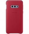 Samsung Galaxy S10e Leather Cover EF-VG970LR Origineel - Rood