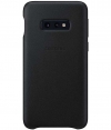 Samsung Galaxy S10e Leather Cover EF-VG970LB Origineel - Zwart
