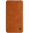 Nillkin Qin PU Leather Book Case - Samsung Galaxy S10e - Bruin