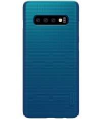 Nillkin FrostedShield HardCase Samsung Galaxy S10+ (G975) - Blauw