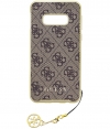 Guess 4G Charms Hard Case voor Samsung Galaxy S10e - Bruin