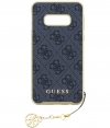 Guess 4G Charms Hard Case voor Samsung Galaxy S10e - Grijs