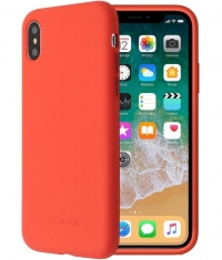 So Seven Smoothie SiliconeCase - iPhone X/XS (5.8") - Oranje