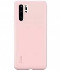 Huawei Silicon Case Origineel - Roze voor Huawei P30 Pro