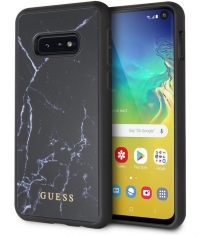 Guess Marble Hard Case voor Samsung Galaxy S10e - Zwart