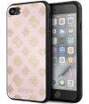 Guess Glitter Peony Hard Case - Apple iPhone 7/8 (4,7") - Roze