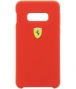 Ferrari Off-Track Silicone Case - Samsung Galaxy S10e - Rood