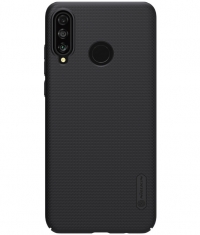 Nillkin Frosted Shield Hard Case voor Huawei P30 Lite - Zwart