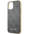 Guess 4G Hard Case - Apple iPhone 11 (6.1'') - Grijs