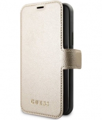 Guess Iridescent Book Case Apple iPhone 11 Pro Max (6.5") - Goud