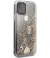 Guess Hearts Liquid Glitter Hard Case iPhone 11 Pro (5.8") - Goud