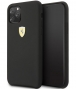 Ferrari SF Silicone Case - Apple iPhone 11 Pro (5.8") - Zwart
