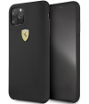 Ferrari SF Silicone Case - Apple iPhone 11 Pro Max (6.5") - Zwart