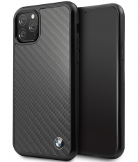 BMW Carbon Hard Case - Apple iPhone 11 Pro (5.8'') - Zwart