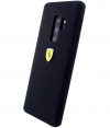 Ferrari Silicone Hard Case voor Samsung Galaxy S9 Plus - Zwart