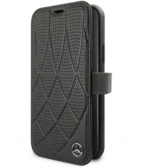 Mercedes-Benz New Bow Book Case - iPhone 11 Pro (5.8'') - Zwart