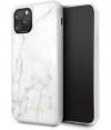 Guess Marble Hard Case voor Apple iPhone 11 Pro (5.8'') - Wit