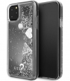 Guess Liquid Glitter Hard Case iPhone 11 Pro Max (6.5") - Zilver