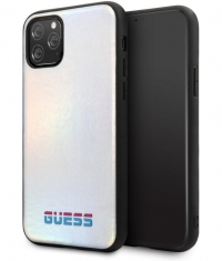 Guess IriDescent Hard Case Apple iPhone 11 Pro Max (6.5") Zilver