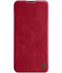 Nillkin Qin PU Leather Book Case - Samsung Galaxy A20e - Rood