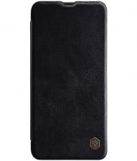 Nillkin Qin PU Leather Book Case voor Samsung Galaxy A70 - Zwart