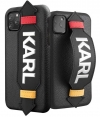 Karl Lagerfeld Strap Hard Case - iPhone 11 Pro Max (6.5") - Zwart