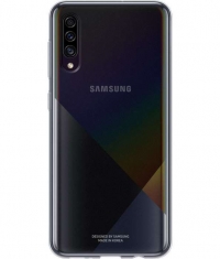 Samsung Galaxy A30s Clear Cover Origineel - Grijs