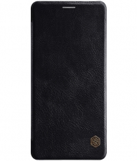 Nillkin Qin PU Leather Book Case voor Sony Xperia L3 - Zwart