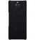 Nillkin Qin PU Leather Book Case voor Sony Xperia 10 - Zwart