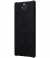 Nillkin Qin PU Leather Book Case voor Sony Xperia 10 - Zwart