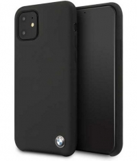 BMW Silicone Case voor Apple iPhone 11 (6.1'') - Zwart