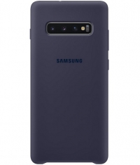 Samsung Galaxy S10+ / Silicone Cover EF-PG975TN Origineel - Navy