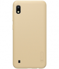 Nillkin Frosted Shield Hard Case voor Samsung Galaxy A10 - Goud