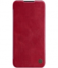 Nillkin Qin PU Leather Book Case voor Xiaomi Mi 9 Lite - Rood
