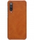 Nillkin Qin PU Leather Book Case voor Xiaomi Mi 9 SE - Bruin