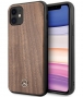 Mercedes-Benz Wood Line Hard Case iPhone 11 (6.1'') - Lichtbruin