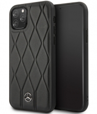 Mercedes-Benz Wave Hard Case Apple iPhone 11 Pro (5.8'') - Zwart