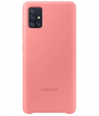 Samsung Galaxy A51 Silicone Cover EF-PA515TP Origineel - Roze