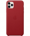 Originele Apple Leren Hard Cover Rood - Apple iPhone 11 Pro Max