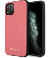 Guess PU Leather Hard Case Apple iPhone 11 Pro Max (6.5") - Roze