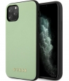 Guess PU Leather Hard Case Apple iPhone 11 Pro Max (6.5") - Groen