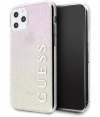 Guess Gradient Glitter Hard Cover Apple iPhone 11 Pro - Roze