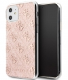 Guess 4G Glitter Hard Case - Apple iPhone 11 (6.1") - Roze
