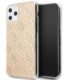Guess 4G Glitter Hard Case Apple iPhone 11 Pro Max (6.5") - Goud