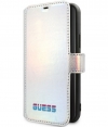 Guess Iridescent Book Case - Apple iPhone 11 Pro (5.8") - Zilver