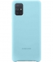 Samsung Galaxy A71 Silicone Cover EF-PA715TL Origineel - Blauw