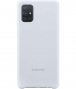 Samsung Galaxy A71 Silicone Cover EF-PA715TS Origineel - Zilver